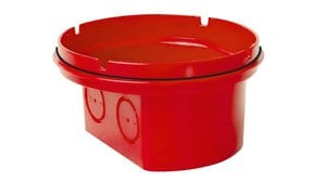 CWR | Base deep IP 65, red
