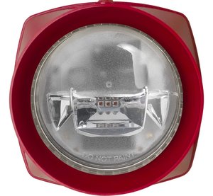 807214RR | IQ8Alarm Plus/F visual alarm device, red/red